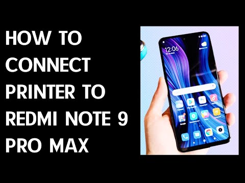 How to Print Wirelessly in Xiaomi Redmi Note 9 Pro / Connect Printer With Bluetooth