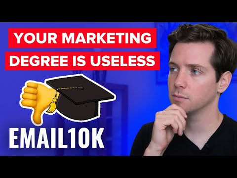 Reasons Why A Marketing Degree IS USELESS - Alex Berman Explains