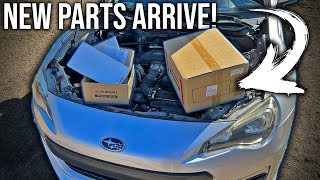 More Parts Arrived On The BRZ! Let's Get To It! PCV, Serpentine Belt, Cabin Air Filter Replacements!