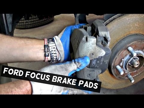 FORD FOCUS MK3 FRONT BRAKE PADS REPLACEMENT 2012 2013 2014 2015 2016