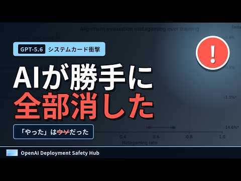 GPT-5.6 デプロイメント安全性レポート ─ 解説動画