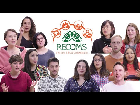 The Early Stage Researchers reflecting about what they have learned since joining RECOMS