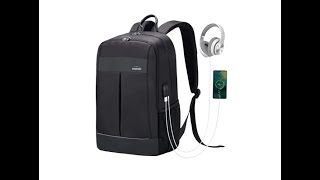 unter 10 Euro Overmont Reise Laptop Rucksack 15,6 Zoll USB-Ladeanschluss praktisch für die Powerbank