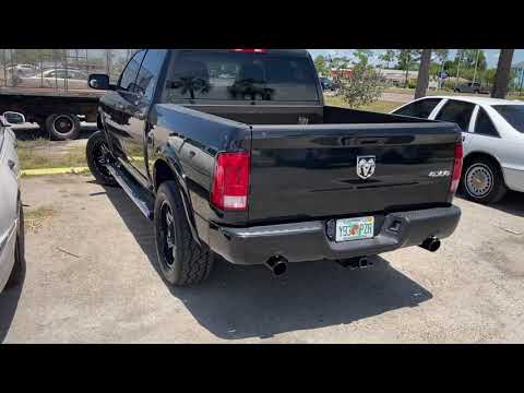 2017 RAM 5.7 JBA Longtube Headers, Magnaflow Dual exhaust Mopar Performance Cold Air Intake Startup