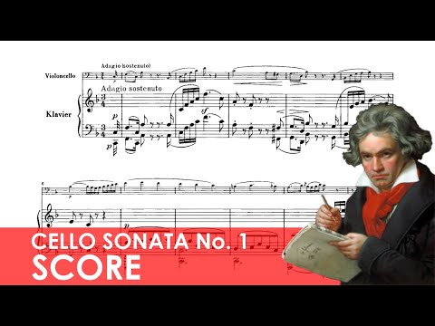 BEETHOVEN Cello Sonata No. 1 in F major (Op. 5, No. 1) Score