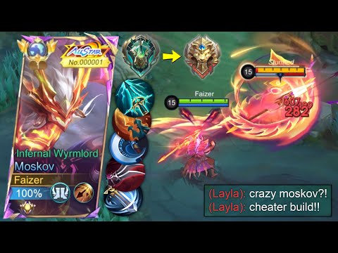 BYE ATTACK SPEED! NEW META MOSKOV FULL CRITICAL BUILD IS HERE!! (100% BROKEN) - MLBB