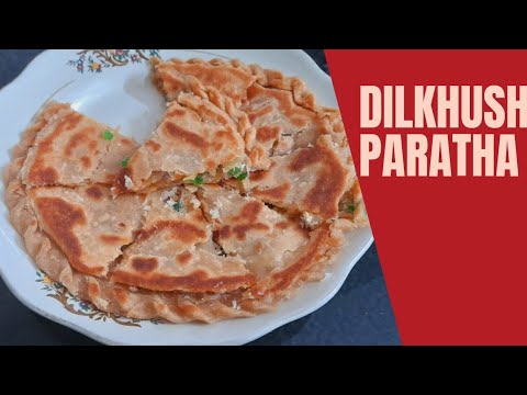 How to make Sweet Pizza at home | How to make Dilkhush Paratha | Dilpasand | @allinhomecooking