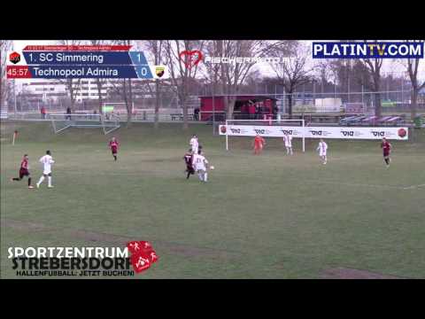11.03.17 Simmeringer SC -  Technopool Admira  - Highlight  (1. Halbzeit / 46:00) am 11.03.2017 15:49