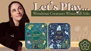 Let's Play... Wondrous Creatures Winterfall Expansion! | Solo Playthrough