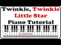 How To Play Twinkle Twinkle Little Star Playing Music By Numbers Piano Lesson