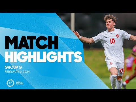 Group G Highlights, February 6 | 2026 Concacaf Men's Under-17 Qualifiers