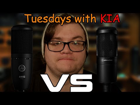 AKG P120 vs. Audio-Technica AT2020 | Tuesdays with KIA: AKG versus Audio-Technica Showdown