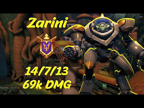 Zarini - Ruckus (Grandmaster) PaladinsTube