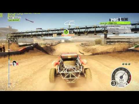 Colin McRae Dirt 2 Walkthrough Part 79 - "Baja: Flip Last Man Standing"