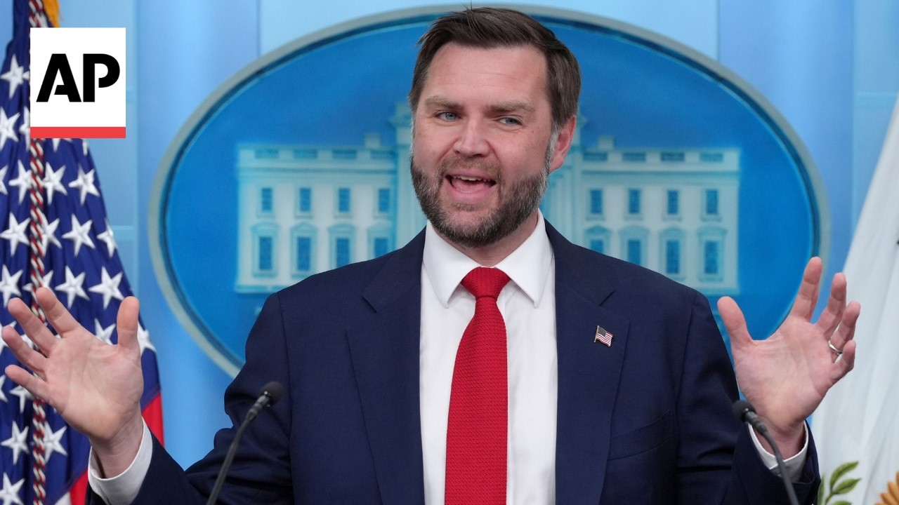 Video | JD Vance becomes the face of Trump's Iran deal to end the war