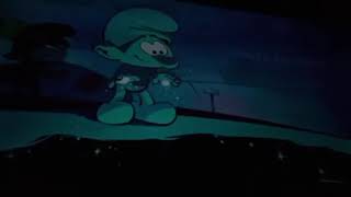 Smurfs credits at the social cinema at Corbin ky
