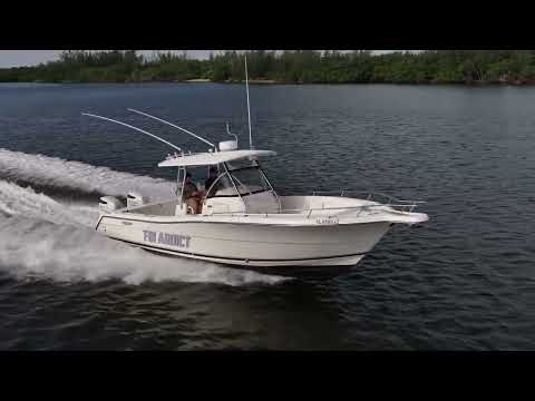2003 Pursuit 3070 Center Console Fin Addict Video