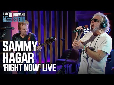 Sammy Hagar “Right Now” Live on the Stern Show