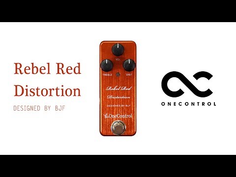 REBEL RED DISTORTION by One Control | RockBoard | PedalPedia