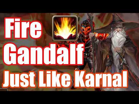 Fire Gandalf is just like Karnal🤩🤩🤩【Summoners War RTA】