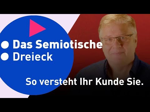 Neuromarketing. Wie und ob Ihr Kunde Sie versteht, das erklärt Ihnen das semiotische Dreieck.