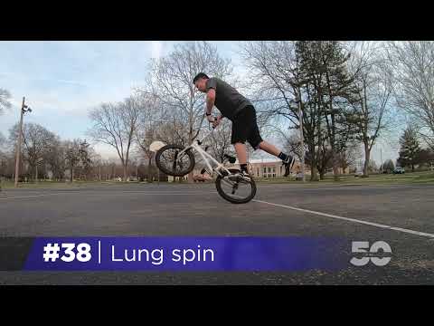 #38 - How to Lung Spin - BMX Flatland