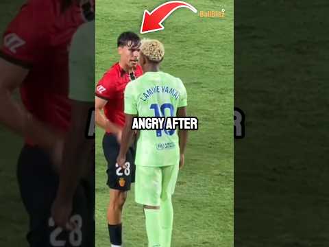 Lamine made 2 defenders french-kiss mid game and showed why he’s the next Ballon d’Or.💀🤣