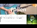 Lola Amour - Fallen (guitar cover with tabs & chords)