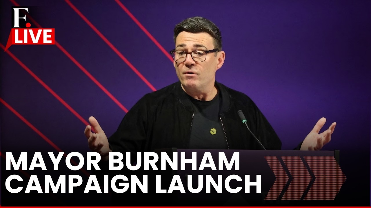 LIVE: Britains Burnham Launches Campaign For Makerfield By‑Election | British Politics