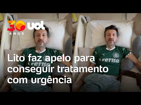 Lito Sousa faz apelo urgente para conseguir tratamento de doença rara em Harvard; veja vídeo