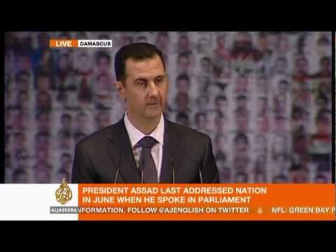 Башар Асад с обръщение към нацията