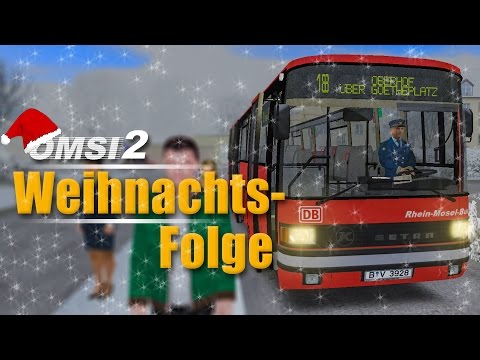 OMSI 2-Weihnachtsfolge - Mit dem Setra durch Gladbeck! - OMSI Projekt Gladbeck 2016