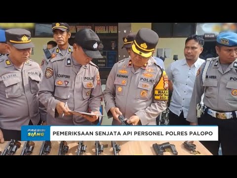 PEMERIKSAAN SENPI PERSONEL POLRES PALOPO