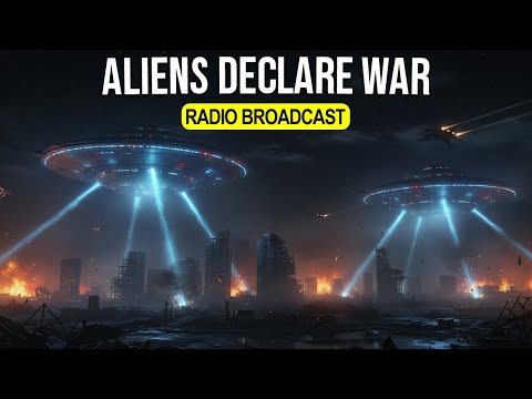 You're Listening to the Radio When Aliens Declare War Against Humans
