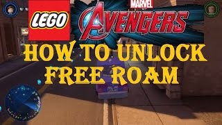 LEGO Marvel Avengers How To Unlock Free Roam To Explore The City Unlocking Manhattan