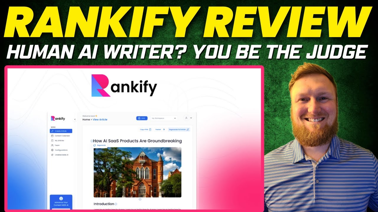 Rankify Review: Another AI Writer? Any Good? Must Watch