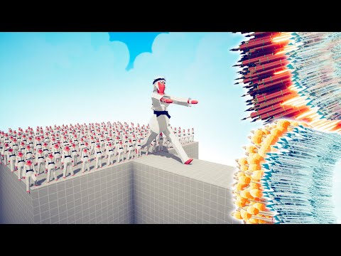 100x TAEKWONDO + GIANT vs 3x EVERY GOD - TABS | Totally Accurate Battle Simulator 2023