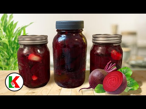 Pickled Beets Recipe - (Turshi) ترشی لبلبو (Kabul Food)