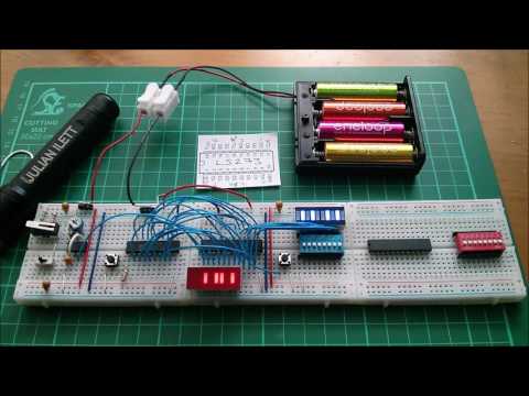 8-bit Breadboard Computer - Program Counter Replacement