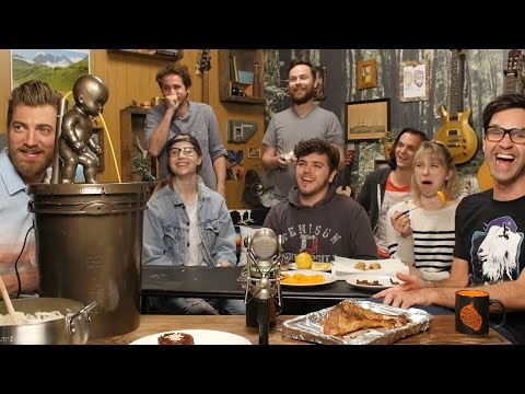 Weird Fondue Taste Test: Good Mythical Crew Video