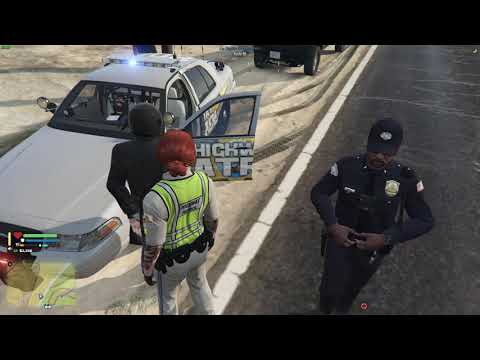 Stepping out uninstructed during a traffic stop is a very bad idea.