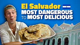 Eating the TOP 9 Dishes in El Salvador 🇸🇻 (Food Tour)