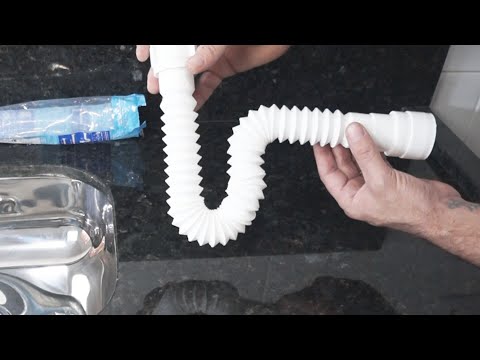 How to Install a Siphon in the Kitchen Sink - Fernando's Tips