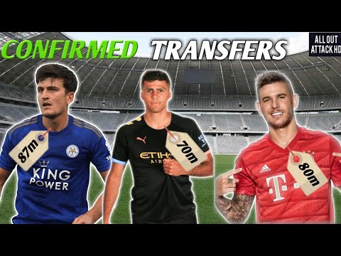 Confirmed Transfers 2019/20 - Top 20 Most Expensive