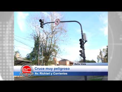 Bella Vista: Cruce muy peligroso