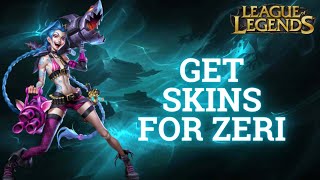How to Get Skins For Zeri in League of Legends (2024) | League Legends Tutorial