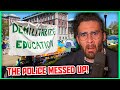 Police Remove Columbia University Protesters from Historic Building | Hasanabi Reacts to CBS News