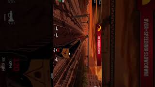 Realistic Train Simulator Gameplay 🚆 | High Speed Indian Train Journey | Train Game #shorts