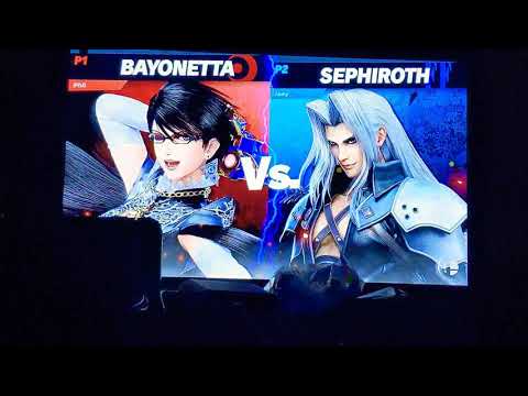 Smash ultimate phil as Bayonetta vs Sophiroth