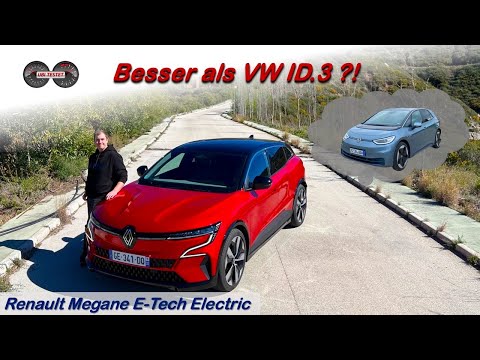 Renault Megane E TECH Electric Techno *160kW* *60kWh* - Besser als VW ID.3 ?! Test - Review
